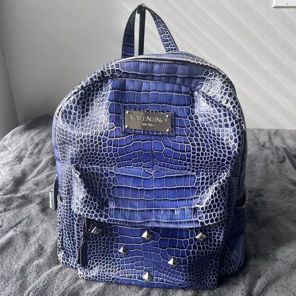 Mario Valentino Backpack in‎ Blue